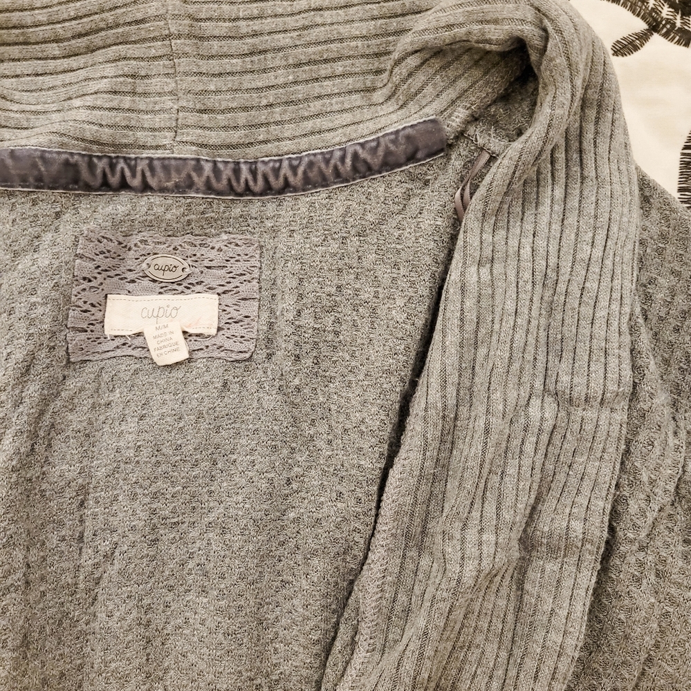 Women's gray cardigan - Picture 3 of 3